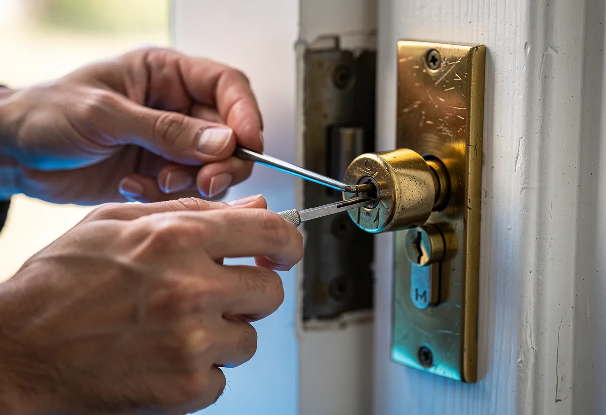 Ouverture de porte